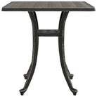 Tuintafel met afzonderlijke poten van gietaluminium voor binnen en buiten - Tuintafels