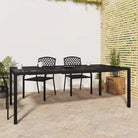 Tuintafel met gaasontwerp en stabiel frame voor moderne tuinen - 200 x 100 x 72 cm / 1 - Tuintafels
