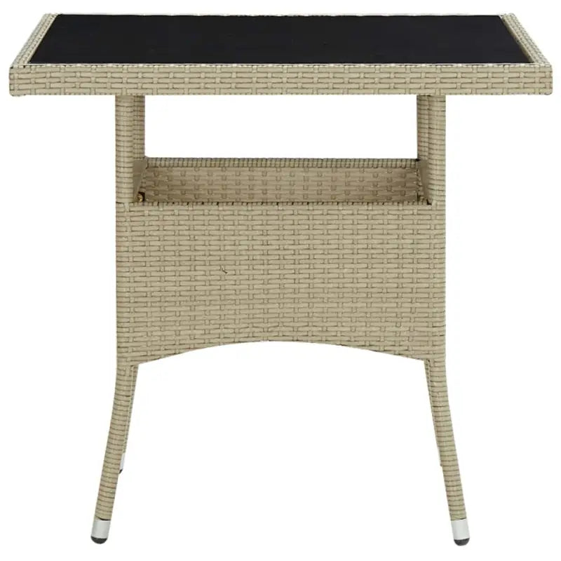 Tuintafel met gehard glas voor gezellige buiten dinertjes - Tuintafels