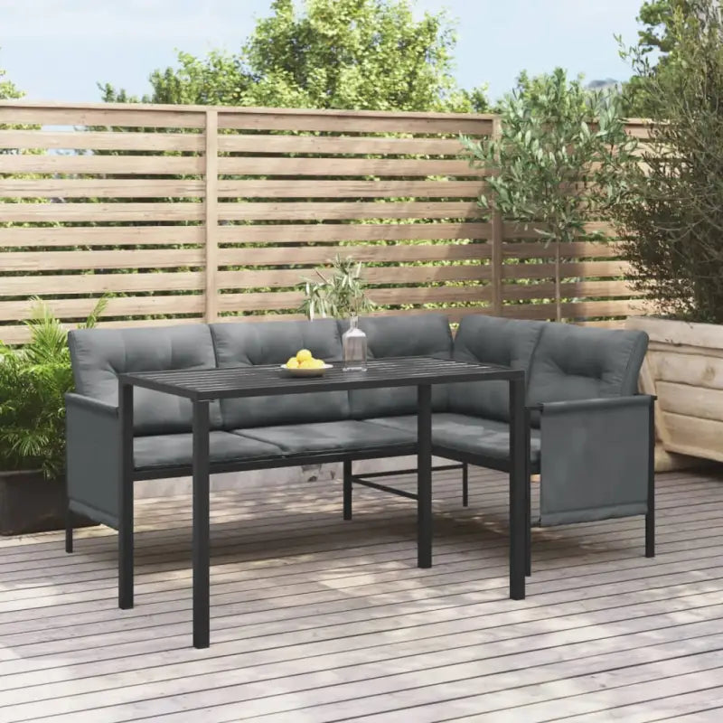 Tuintafel met gelat ontwerp en stabiel frame voor moderne buitenruimte - Tafel - Tuinsets