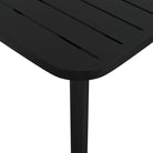 Tuintafel met gelat ontwerp en stabiel frame voor moderne tuinen - Tuintafels