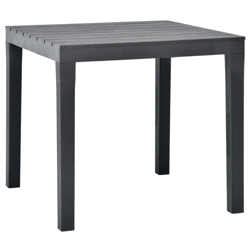 Tuintafel met gelat ontwerp voor buiten genieten - Antraciet / 1 - Tuintafels