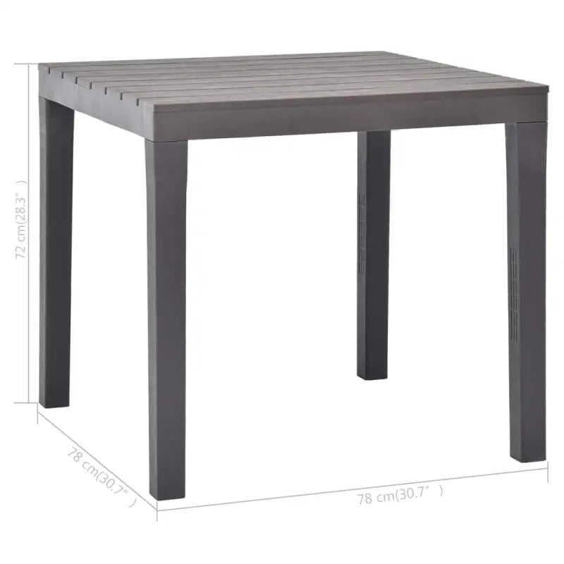 Tuintafel met gelat ontwerp voor buiten genieten - Tuintafels