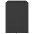 Tuintafel met glazen blad en poly rattan voor eenvoudig schoon plezier - Tuintafels