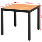 Tuintafel met hoogwaardig HKC blad en stevig aluminium frame - Tuintafels