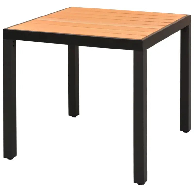 Tuintafel met hoogwaardig HKC blad en stevig aluminium frame - Tuintafels