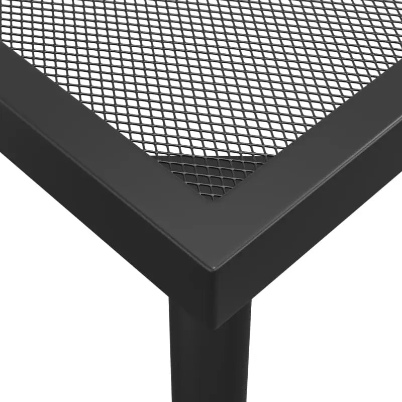 Tuintafel met trendy gaasdesign en stabiel frame voor buitengebruik - Tuintafels