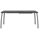 Tuintafel met trendy gaasdesign en stabiel frame voor buitengebruik - Tuintafels