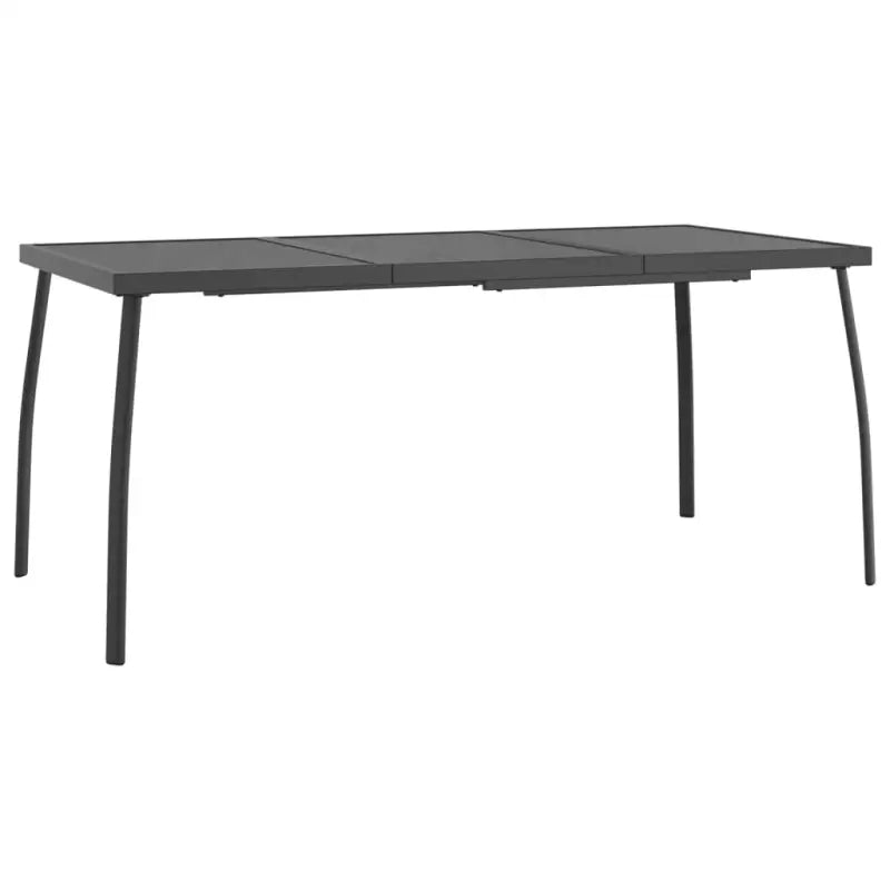 Tuintafel met trendy gaasdesign en stabiel frame voor buitengebruik - Tuintafels
