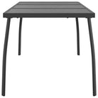 Tuintafel met trendy gaasdesign en stabiel frame voor buitengebruik - Tuintafels