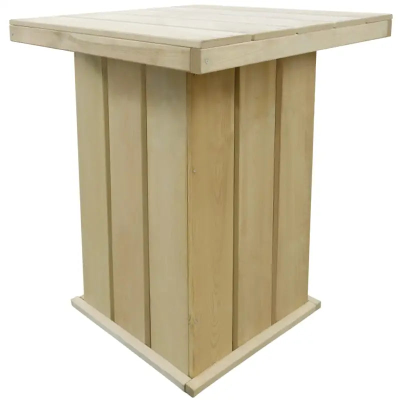 Tuintafel van geïmpregneerd grenenhout voor tuin en terras - 75 x 75 x 110 cm / 1 - Tuintafels
