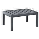 Tuintafel van kunststof voor tuin terras of camping - Tuintafels