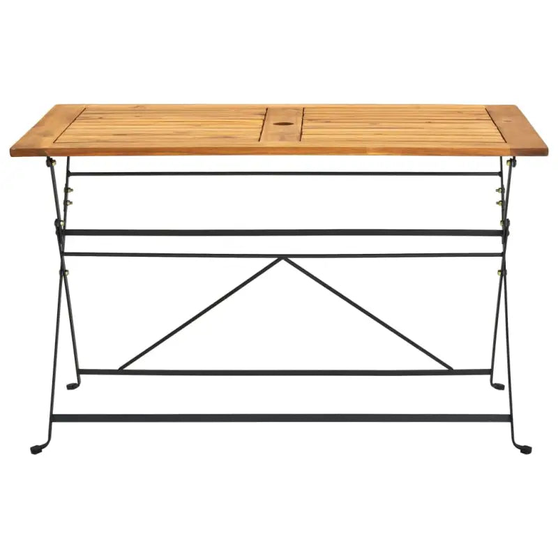 Tuintafel van massief acaciahout met klassiek ontwerp - Tuintafels
