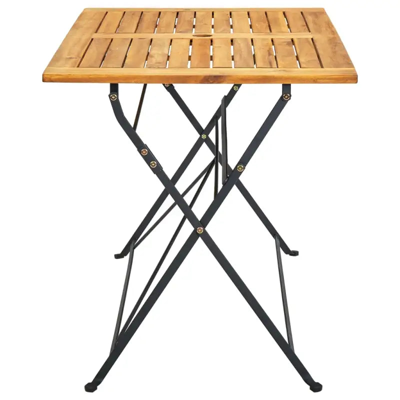 Tuintafel van massief acaciahout met klassiek ontwerp - Tuintafels