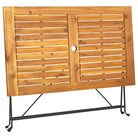 Tuintafel van massief acaciahout met klassiek ontwerp - Tuintafels