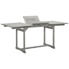 Tuintafel van massief acaciahout voor een rustieke tuinset - 170 x 80 x 75 cm / 1 / Rechthoekig - Tuintafels