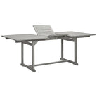 Tuintafel van massief acaciahout voor een rustieke tuinset - 200 x 100 x 75 cm / 1 / Rechthoekig - Tuintafels