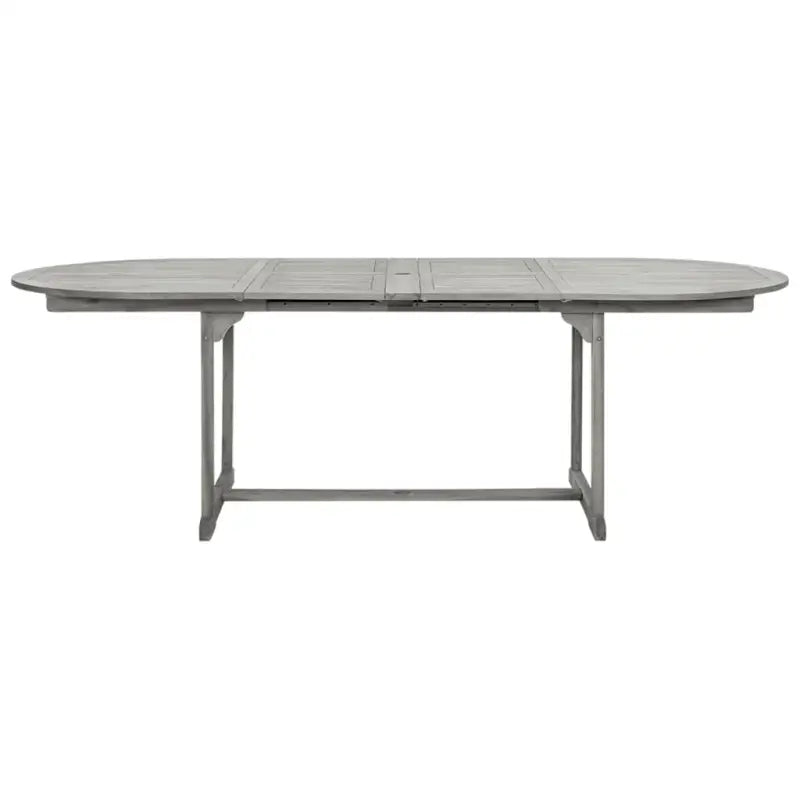 Tuintafel van massief acaciahout voor een rustieke tuinset - Tuintafels