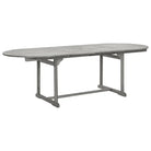 Tuintafel van massief acaciahout voor een rustieke tuinset - Tuintafels