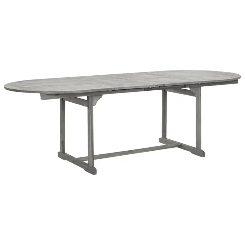Tuintafel van massief acaciahout voor een rustieke tuinset - Tuintafels