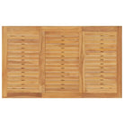 Tuintafel van massief teakhout met een fijn geschuurd afwerking - Tuintafels