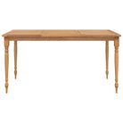 Tuintafel van massief teakhout met een fijn geschuurd afwerking - Tuintafels