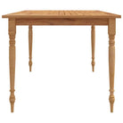 Tuintafel van massief teakhout met een fijn geschuurd afwerking - Tuintafels