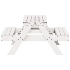 Tuintafel voor kinderen van massief grenenhout voor buitenplezier - Tuintafels