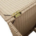 Tuintafels Afdekkast voor Propaangasflessen van Poly Rattan - Tuintafels