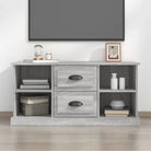 Tv-meubel grijs sonoma in bewerkt hout met stijl en duurzaamheid - Grijs sonoma / 1 - Tv-meubels