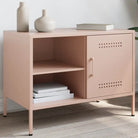 Tv-meubel in industriële stijl met robuust stalen ontwerp - Roze / 1 - Tv-meubels