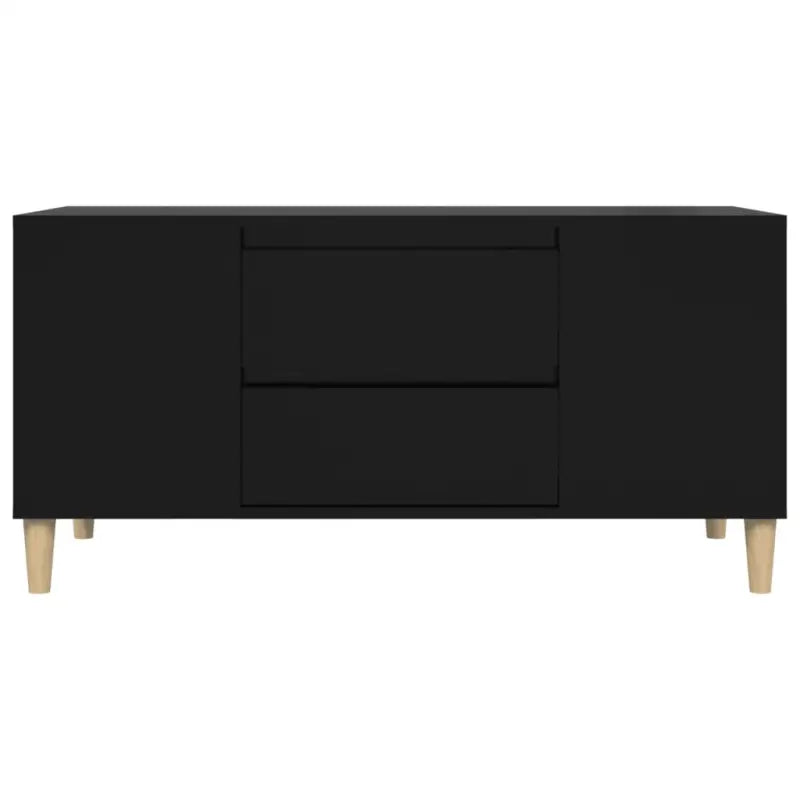 Tv-meubel in Scandinavische stijl van bewerkt hout met moderne charme - Tv-meubels