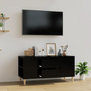 Tv-meubel in Scandinavische stijl van bewerkt hout met moderne charme - Tv-meubels