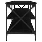 Tv-meubel met bewerkt hout en aanpasbare poten in industrieel vintage design - Tv-meubels