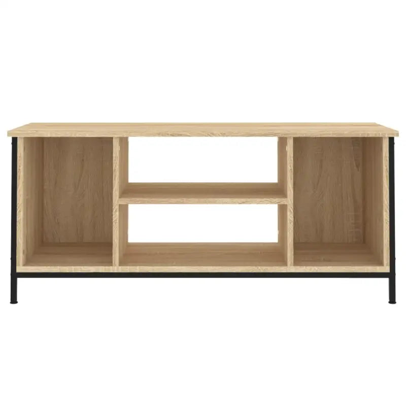 Tv-meubel met bewerkt hout en aanpasbare poten voor een trendy uitstraling - Tv-meubels