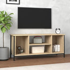 Tv-meubel met bewerkt hout en aanpasbare poten voor een trendy uitstraling - Tv-meubels
