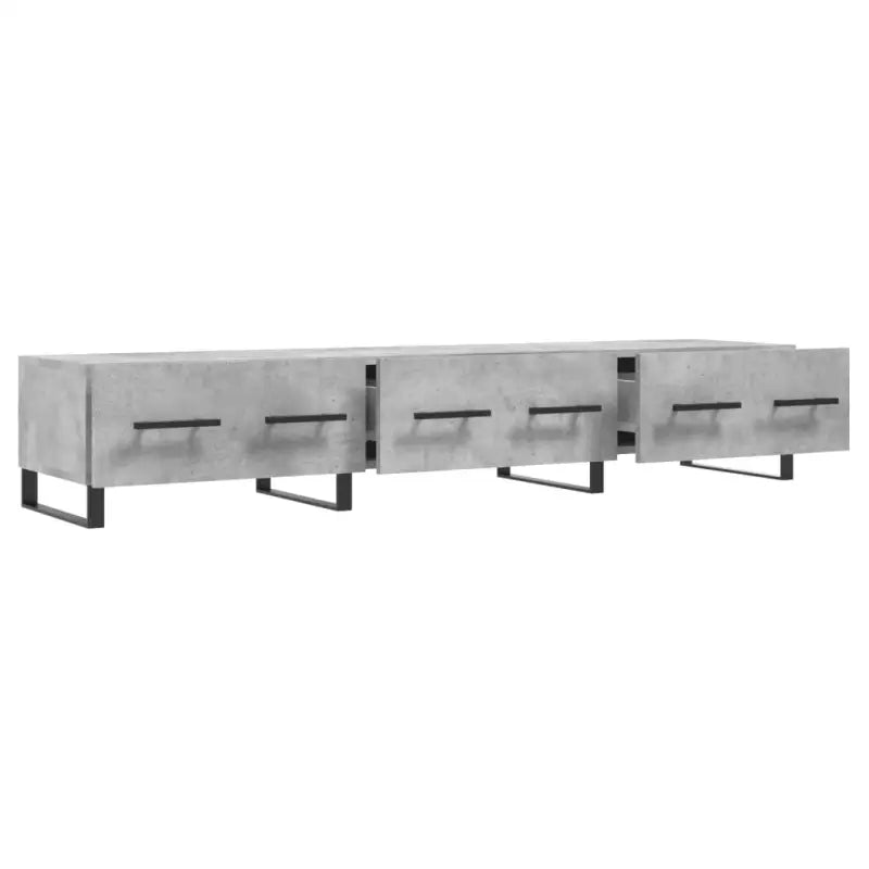 Tv-meubel met bewerkt hout en ijzeren poten voor een trendy uitstraling - Tv-meubels