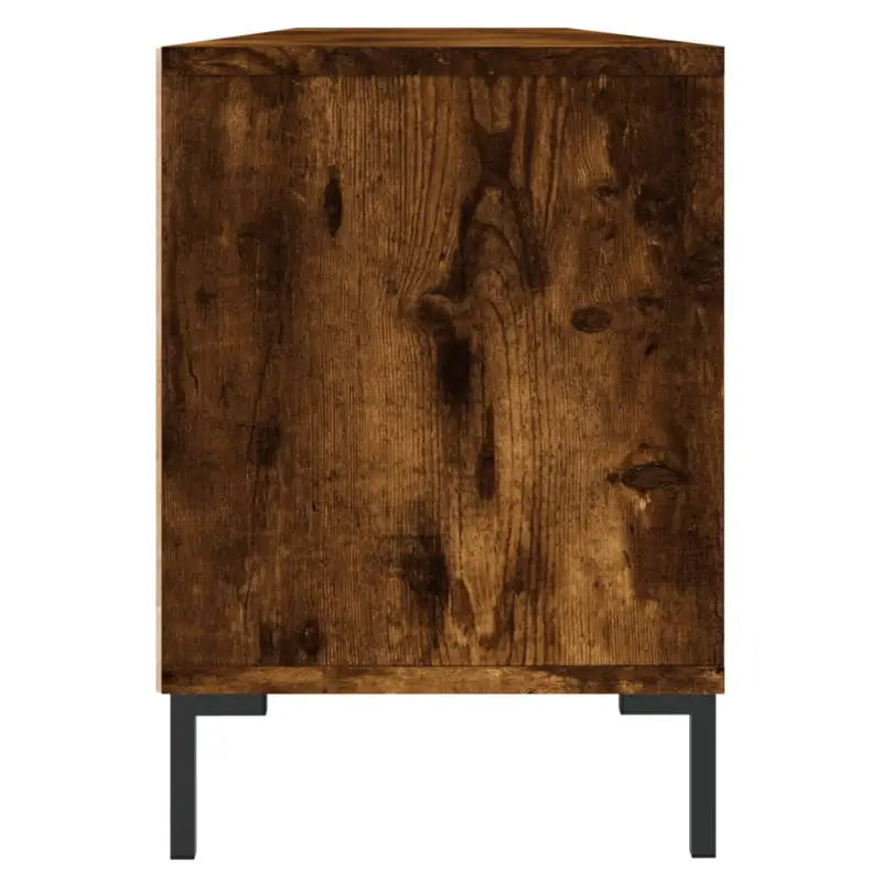 Tv-meubel met bewerkt hout en ijzeren poten voor veel opbergruimte - Tv-meubels