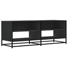 Tv-meubel met bewerkt hout en industrieel metalen frame - Tv-meubels