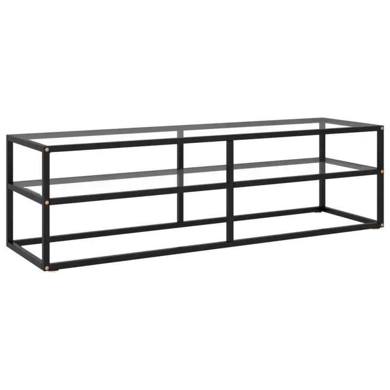 Tv-meubel met gehard glas voor een strak en stabiel interieur - Doorzichtig / 1 / 140 cm - Tv-meubels