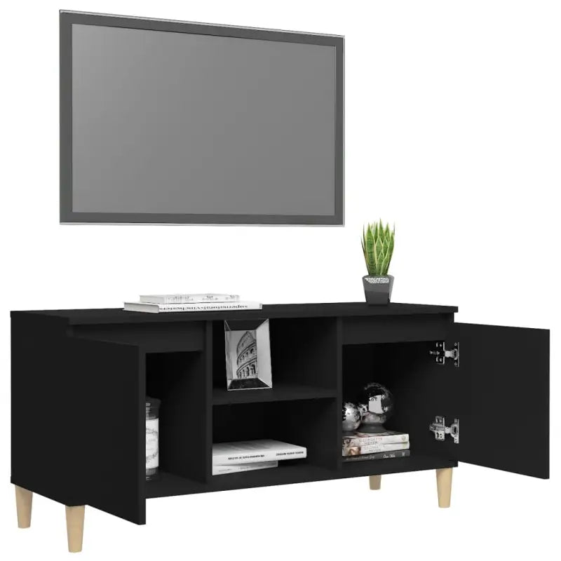 Tv-meubel met houten poten in Scandinavisch design - Tv-meubels