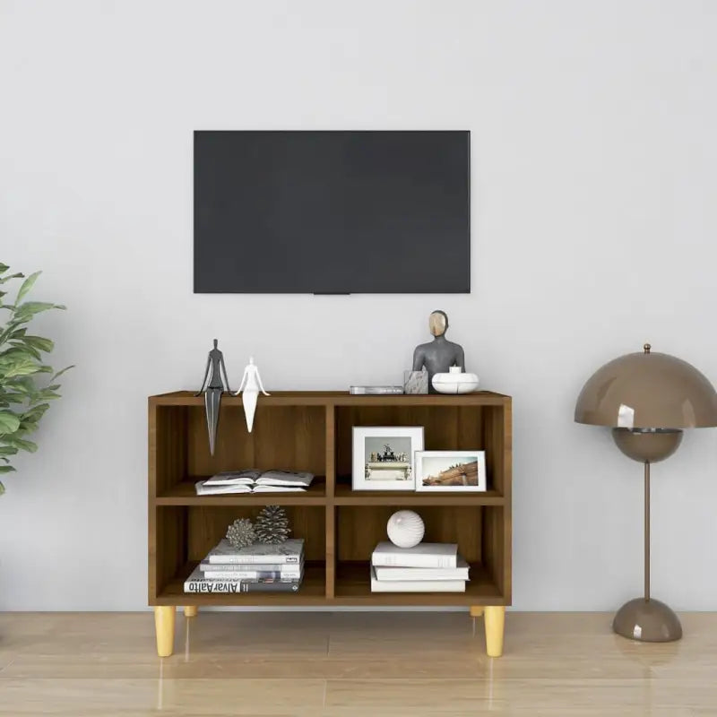 Tv-meubel met houten poten in Scandinavisch design - Tv-meubels