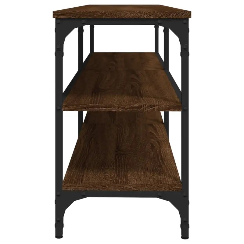 Tv-meubel met industrieel ontwerp en bewerkt hout met verstelbare poten - Tv-meubels