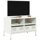 Tv-meubel met koudgewalst staal en verstelbare schroefpoten - Wit / 1 / 68 cm - Tv-meubels