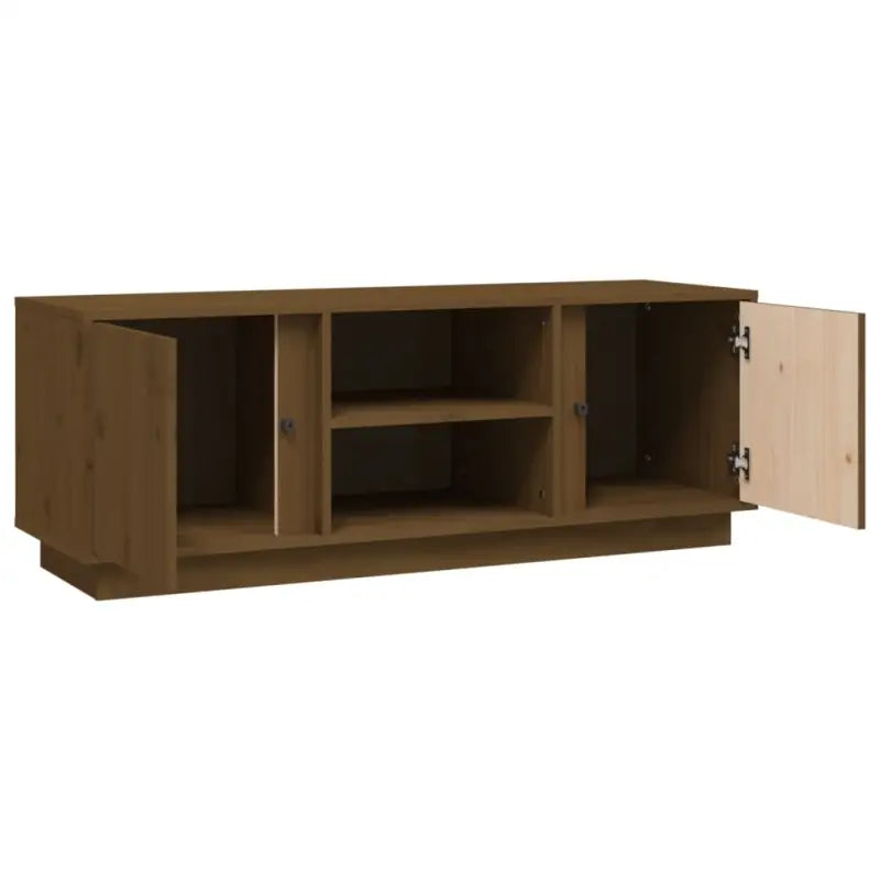 Tv-meubel met massief grenenhout een stijlvol en natuurlijk design - Tv-meubels
