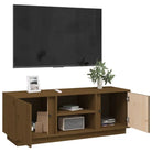 Tv-meubel met massief grenenhout een stijlvol en natuurlijk design - Tv-meubels