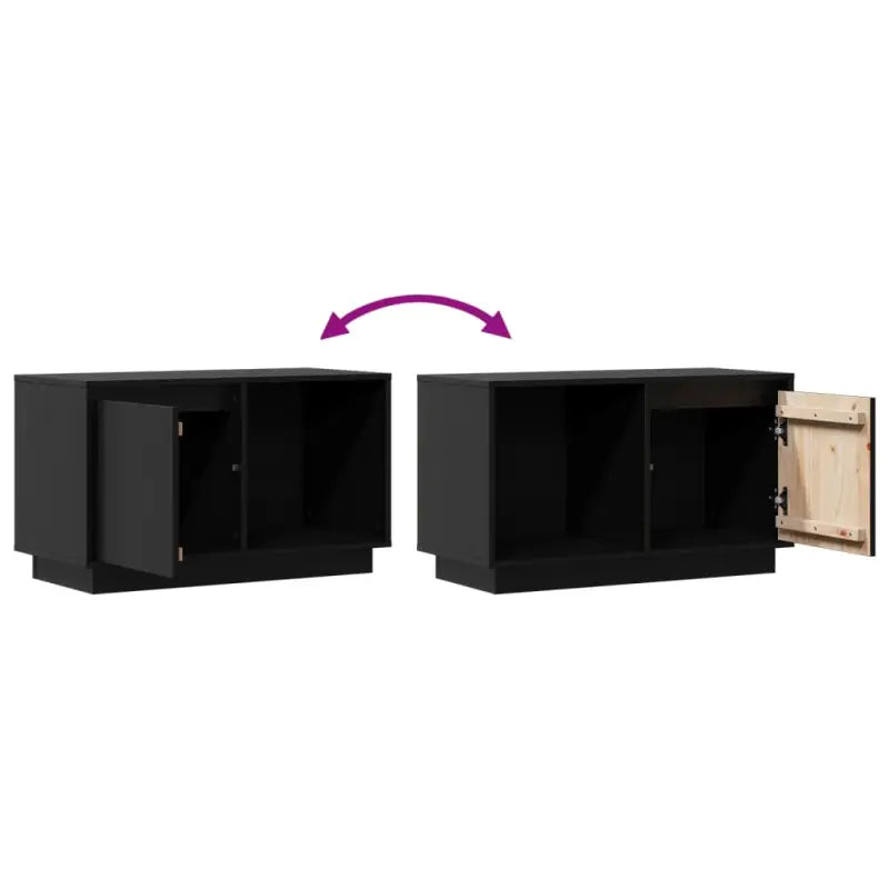 Tv-meubel met massief grenenhout en modern design - Tv-meubels