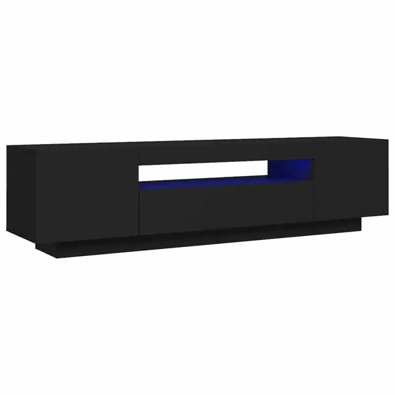 Tv-meubel met RGB LED-verlichting en trendy duurzaam ontwerp - Tv-meubels