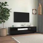 Tv-meubel met RGB LED-verlichting en trendy duurzaam ontwerp - Tv-meubels