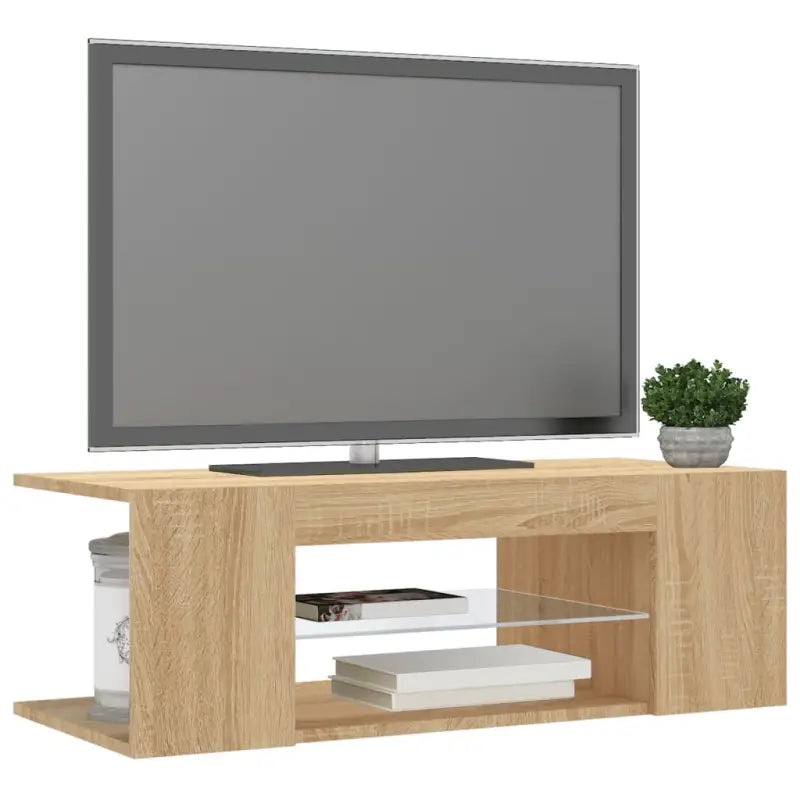 Tv-meubel met rgb led-verlichting en trendy praktisch ontwerp - Tv-meubels